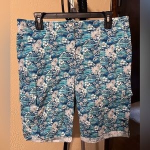 Chico’s size 1.5 blue and white